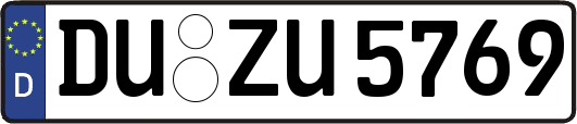 DU-ZU5769