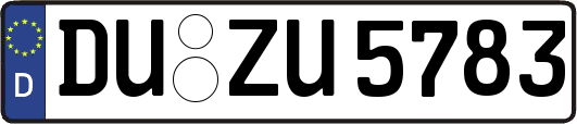 DU-ZU5783