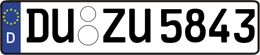 DU-ZU5843