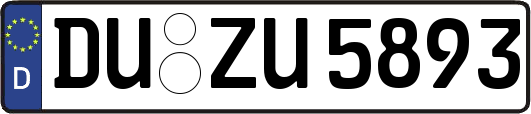 DU-ZU5893