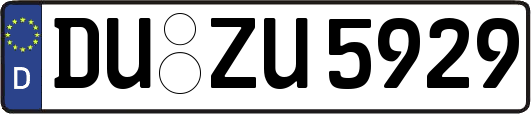 DU-ZU5929