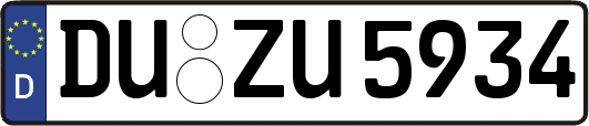 DU-ZU5934