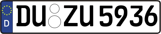 DU-ZU5936