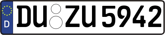 DU-ZU5942