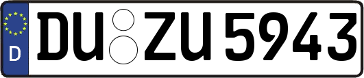 DU-ZU5943