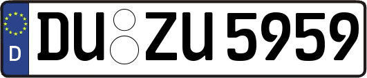 DU-ZU5959