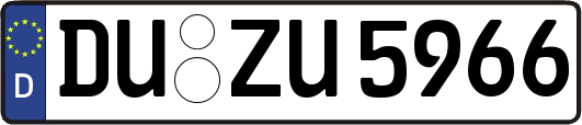DU-ZU5966