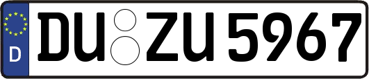DU-ZU5967