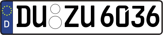 DU-ZU6036