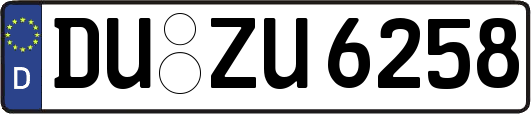 DU-ZU6258