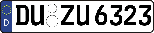DU-ZU6323