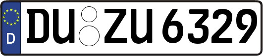 DU-ZU6329