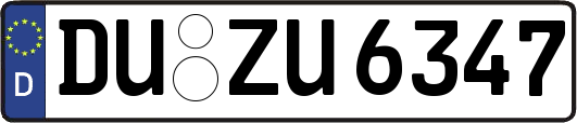 DU-ZU6347