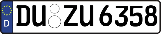 DU-ZU6358