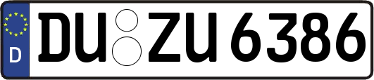 DU-ZU6386