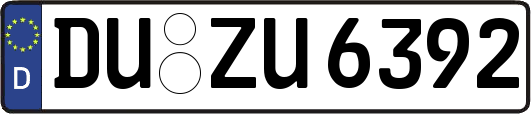 DU-ZU6392