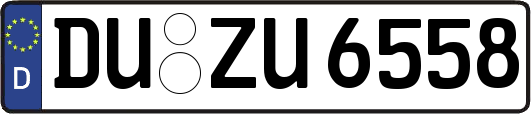 DU-ZU6558