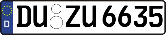 DU-ZU6635