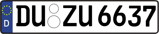 DU-ZU6637