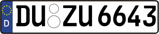 DU-ZU6643