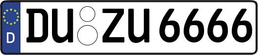 DU-ZU6666