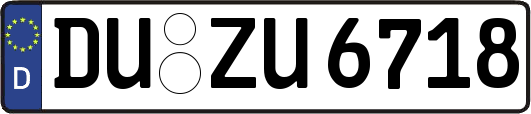 DU-ZU6718