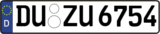 DU-ZU6754