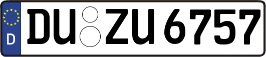 DU-ZU6757