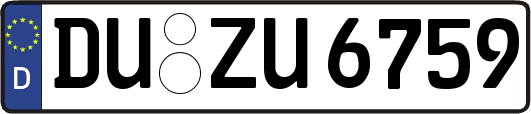 DU-ZU6759