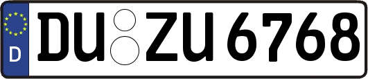 DU-ZU6768