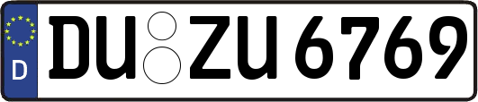 DU-ZU6769
