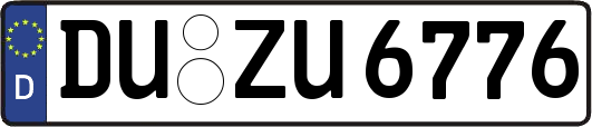 DU-ZU6776
