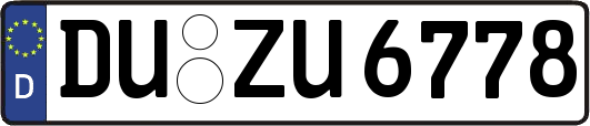 DU-ZU6778