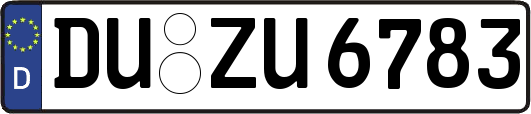 DU-ZU6783