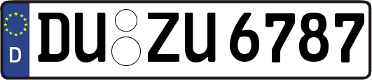DU-ZU6787