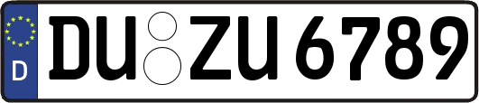 DU-ZU6789