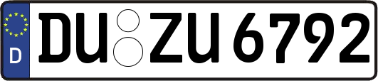 DU-ZU6792