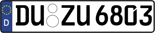 DU-ZU6803