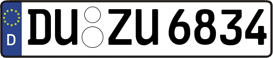 DU-ZU6834