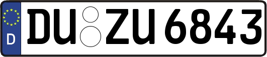 DU-ZU6843