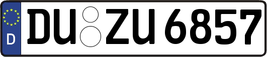 DU-ZU6857
