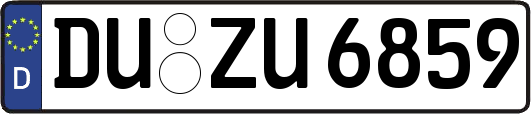 DU-ZU6859