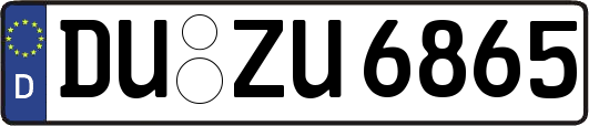 DU-ZU6865