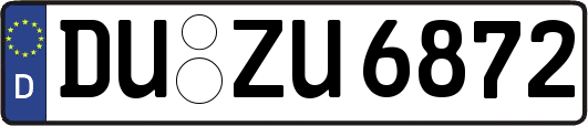 DU-ZU6872