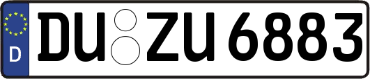 DU-ZU6883
