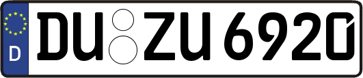DU-ZU6920
