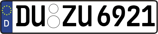 DU-ZU6921