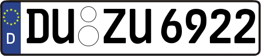 DU-ZU6922