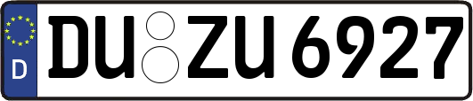DU-ZU6927