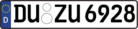 DU-ZU6928